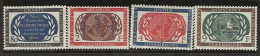 Luxembourg  .  Y&T   .    496/499    .   **    .    Neuf Avec Gomme Et SANS Charnière - Unused Stamps