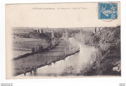 79 THOUARS Le Viaduc Métallique Et La Vallée Du Thouet En 1926 A. Ganne Editeur - Thouars