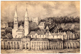 76 / JUMIEGES - L'Abbaye D'après Un Dessin De 1702 - Jumieges