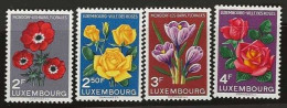 Luxembourg  .  Y&T   .    506/509  .   **    .    Neuf Avec Gomme Et SANS Charnière - Unused Stamps