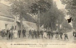 France > [91] Essonne > Sainte Genevieve Des Bois - Maison Vayer - Départ Des Cyclistes  - 15090 - Sainte Genevieve Des Bois