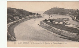 SAINT BRIEUC - L'Entrée Du Port Du Légué Et La Tour De Cesson - Saint-Brieuc