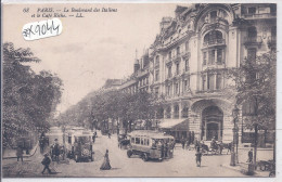 PARIS- LE BOULEVARD DES ITALIENS- LE CAFE RICHE ET LES AUTOBUS PARISIENS - Transporte Público