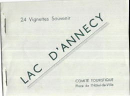 74 ANNECY .LAC D ANNECY / 24 VIGNETTES SOUVENIR - Annecy
