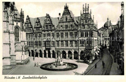 72893616 Muenster Westfalen Lambertikirchplatz Muenster - Muenster