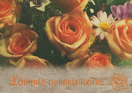 FLOWERS Vintage Ansichtskarte Postkarte CPSM #PBZ558.DE - Fleurs