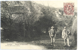 C. P. A.: 29 LOC MELAR, LOCMELAR  Moulin De Boscornou, Animé, édit. Par Morin Richer, Mercerie Laines,  Morlaix, En 1907 - Autres & Non Classés