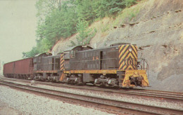 ZUG Schienenverkehr Eisenbahnen Vintage Ansichtskarte Postkarte CPSMF #PAA611.DE - Eisenbahnen