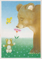 OSO Animales Vintage Tarjeta Postal CPSM #PBS213.ES - Bears