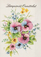FLORES Vintage Tarjeta Postal CPSM #PAR006.ES - Flowers