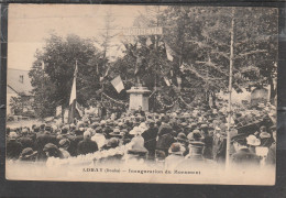 25 - LORAY - Inauguration Du Monument - Sonstige & Ohne Zuordnung
