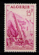 Algérie - 1954 - Usine Hydroélectrique   -  N° 313    - Neuf * - MLH - Ungebraucht