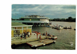 Cpm - 03 - Allier > Vichy - Nouveau Plan D'eau - Rotonde Restaurant Du Yacht-club - Ski-nautique - Animation - 1970 - Vichy