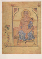 PEINTURE SAINTS ET SAINTES Christianisme Religion Vintage Carte Postale CPSM #PBQ119.FR - Quadri, Vetrate E Statue