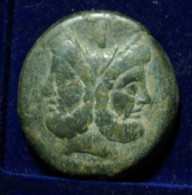53E - REPUBLICA  MUY BONITO  AS DE JANO -  ANONIMO - MBC - Republiek (280 BC Tot 27 BC)