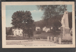 25 - MALBUISSON - Les Villas Et Le Monument - Sonstige & Ohne Zuordnung