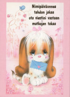 CHIEN Animaux Vintage Carte Postale CPSM #PAN944.FR - Hunde