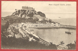 ** DEVIL' S  HOLE  1907  +  MONT  ORGUEIL  CASTLE  1909 ** - Andere & Zonder Classificatie