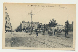 LILLE -place Du Marché De Wazemmes  - Animée - Lille