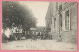 SAS0418  CPA MONNEVILLE   (Oise) Place De La Mairie  ++++ - Other & Unclassified