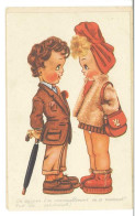 ILLUSTRATEUR - Couple D' Enfants élégants (A DIVERS 85) - 1900-1949