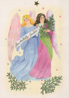 ANGEL Christmas Vintage Postcard CPSM #PBP602.GB - Angels