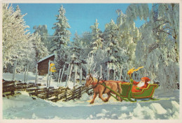 Happy New Year Christmas GNOME Vintage Postcard CPSM #PBB044.GB - Año Nuevo