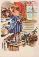 Happy New Year Christmas CHILDREN Vintage Postcard CPSM #PAY763.GB - New Year