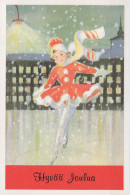 Happy New Year Christmas CHILDREN Vintage Postcard CPSM #PAY241.GB - Nieuwjaar