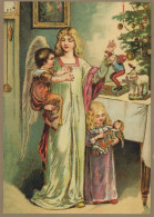 ANGEL CHRISTMAS Holidays Vintage Postcard CPSM #PAJ195.GB - Engel