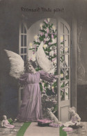 1924 ANGE NOËL Vintage Antique Carte Postale CPA #PAG684.FR - Angels