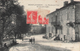 48 MONFLANQUIN BOULEVARD SUD BOULEVARD JOFFRE - TIMBRE DECOLLE - 1203 - Monflanquin