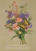 FIORI Vintage Cartolina CPSM #PBZ679.IT - Flowers