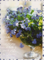 FIORI Vintage Cartolina CPSM #PBZ199.IT - Flowers