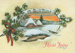 Buon Anno Natale Vintage Cartolina CPSM #PAV752.IT - New Year