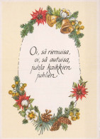 Buon Anno Natale Vintage Cartolina CPSM #PAV137.IT - Neujahr