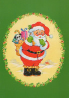 BABBO NATALE Natale Vintage Cartolina CPSM #PAJ660.IT - Santa Claus