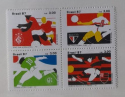 BRESIL BRASIL  1987  MNH**   FOOTBALL FUSSBALL SOCCER CALCIO VOETBAL FUTBOL FUTEBOL FOOT FOTBAL - Unused Stamps