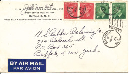 Canada Air Mail Cover Sent To USA Granby 19-6-1951 - Cartas & Documentos