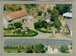 CPSM (23) GLENIC - Vue Aérienne Du Café-Tabac Dans Les Années 80 - Autres & Non Classés