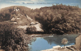 Bouillon - La Crête Saint-Pierre Et Le Vicinal (colorisée Phototypie E. Isabel) - Bouillon