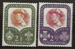 Luxembourg  .  Y&T   .    526/527    .   **    .    Neuf Avec Gomme Et SANS Charnière - Unused Stamps