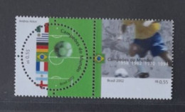 BRESIL BRASIL  2002  MNH**   FOOTBALL FUSSBALL SOCCER CALCIO VOETBAL FUTBOL FUTEBOL FOOT FOTBAL - Nuevos