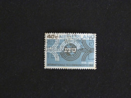 PAYS BAS NEDERLAND YT 815 OBLITERE - UNION INTERNATIONALE TELECOMMUNICATIONS - Used Stamps