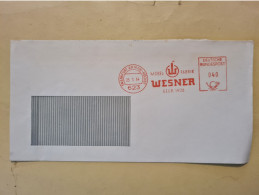 Lettre FLAMME MECANIQUE FRANKFURT AM MAIN MOBEL FABRIL WESNER 1964 - Sonstige & Ohne Zuordnung