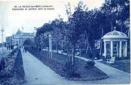 44 LA BAULE-sur-MER - Esplanade Et Jardins Vers Le Casino - F. Chapeau, éditeur - La Baule-Escoublac