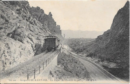 Gorges D' EL KANTARA - La Ligne Du Chemin De Fer - Autres & Non Classés