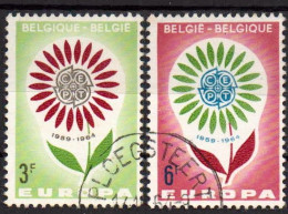 Belgique 1964 Europa COB 1298- 1299 - Gebraucht