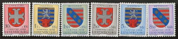 Luxembourg  .  Y&T   .    553/558   .   **    .    Neuf Avec Gomme Et SANS Charnière - Unused Stamps