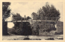 *CPA  - 69 - BELLEVILLE Sur SAONE - Le Confluent De L'Ardière - La Passerelle - Belleville Sur Saone